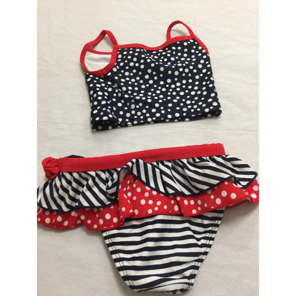 FLAPDOODLES GIRLS SWIM SUIT 2 PIECE 24M